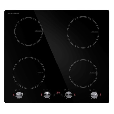 Maunfeld CVI594MBK hob, induction, 4 burners, black