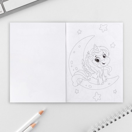 Set of Notepad A6, 32 sheets and magic pen "kitten"-6