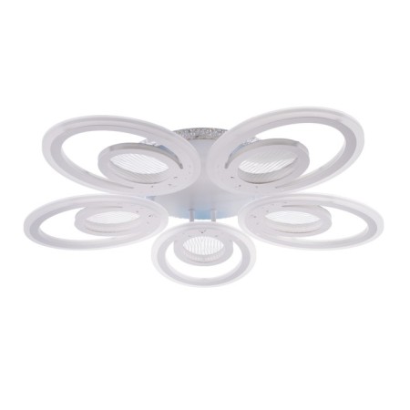 Causteen from the remote control 1911/5wt LED 160W Dimmer white 68x68x8.5 cm Bayerlux