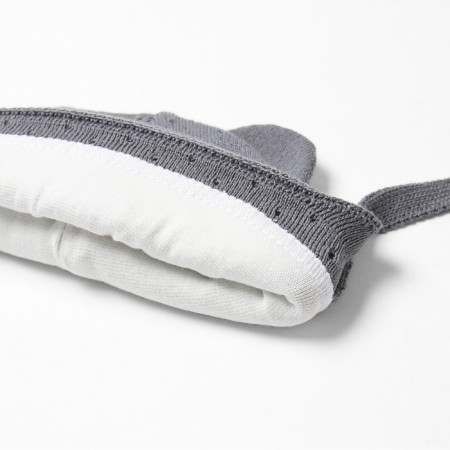 Children's hat Minaku, rr 42-44, color gray color-1