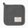 ECO GREY ETITA kit: mittens 15x28cm, 19x19cm tack, 100% linen, 245 g/m2