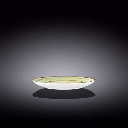 Round -round Wilmax England Spiral, D = 18 cm, pistachio color-1