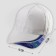 Women's cap "water lily", white color