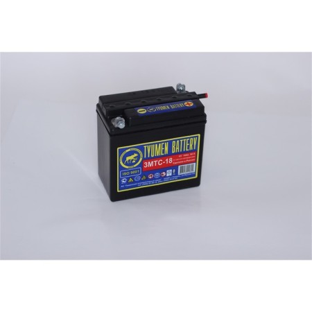 Battery "Tyumen" 18 Ah 6 V, 3MTS-18-1