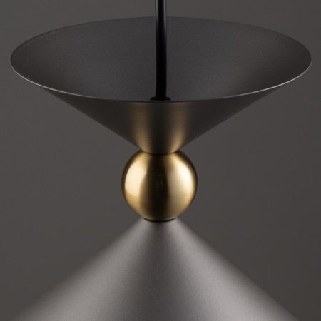 Suspended lamp Freya Fr5392PL-01GR1 Moth, 350x350x1760 mm, E27, 1x60W, color gray-7