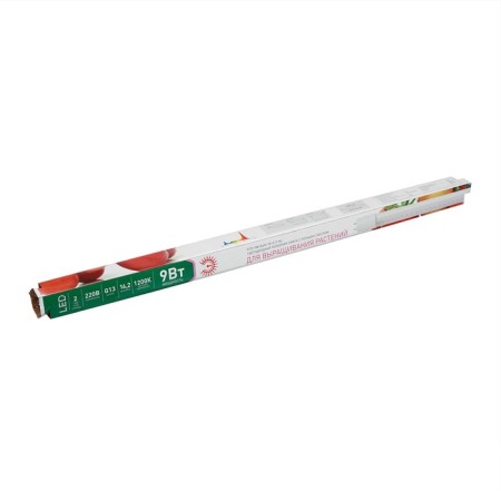 LED phytolamp, 9 W, 600 mm, IP20, full spectrum, white-red, "era"-4