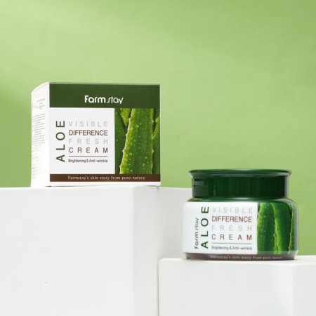 Moisturizer Farmstay face cream, with aloe, 100 ml-1