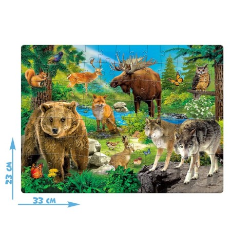 Puzzle "Forest Heroes", 104 elements-1