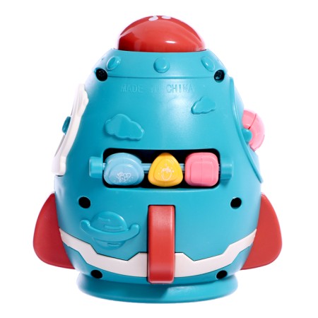 Developing toy "Rocket", sound effects, color mix-1