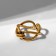 Ring "Copper" nodes, color black gold, dimensionless