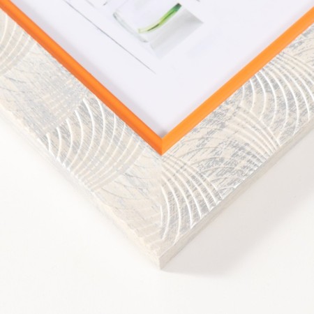 Photo frame plastic 15x20 cm "arc" white 25.3x20.5 cm-2
