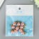 Decor for creativity plastic "Direct pink pearl with loop" set 10 pcs 1x1.2 cm