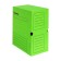 Archive box with A4 Calligrata valve, 150 mm, microgofrotcard, up to 1,400 sheets, green