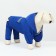 Combiason for dogs, demi -season with a lining, size XL (DS 36, OG 52 cm), blue