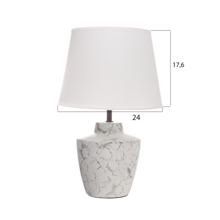 Table lamp "Lily" 1x40W E27 pearls 25x25x38, 5cm-5
