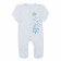Combineson children, white/blue color, height 56 ​​(0-1 months)