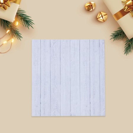 Scrapbooking paper "White Boards", 30.5 x 32 cm, 190 g/m²-2