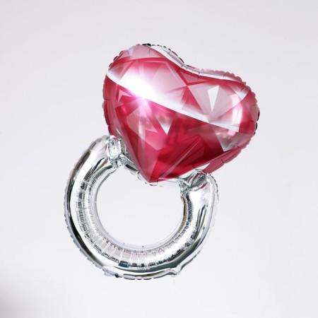 Foil ball 24 "Ring", pink