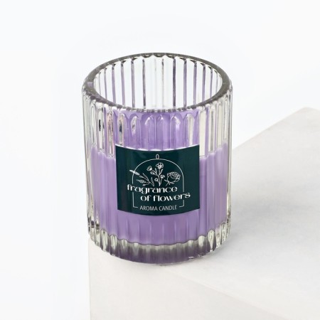 Aromatic “lavender” candle, 7.5 x 8.6 cm-4
