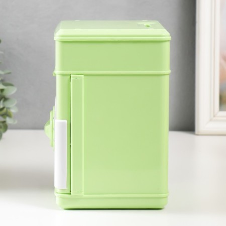 Piggy bank Plastic "Safe. Tigerok" Coded Castle, sound AA Green 13x12x19-3