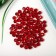 Acrylic beads "Round" 8 mm, 25 gr. Dark red