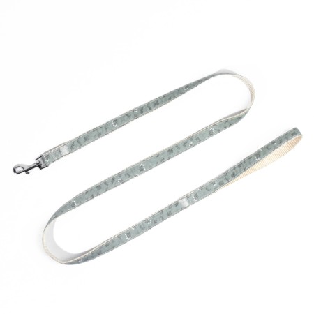 A set with a soft bog "branches", size l, leash 120 x 1.5 cm, og 42-76 cm, gray-8