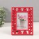 Photo frame plastic 10x15 cm "Certificates" red 22.5x17 cm
