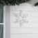 Neon figure "Snowflake", 37 cm, 288 LED, 12 V, 8 modes, glow white/warm white