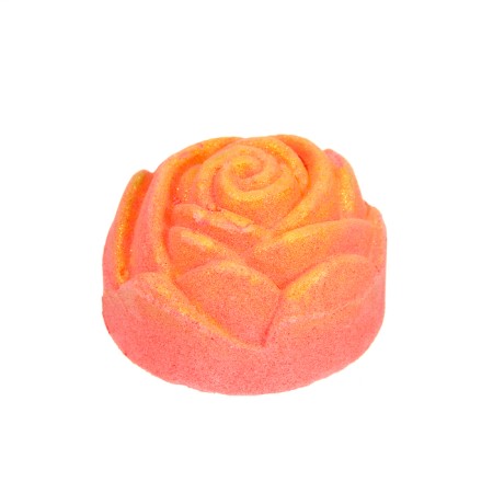Bombing for the bath "Rose", red, 100 g