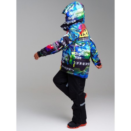 Winter jacket for a boy PlayTode, height 134 cm-7