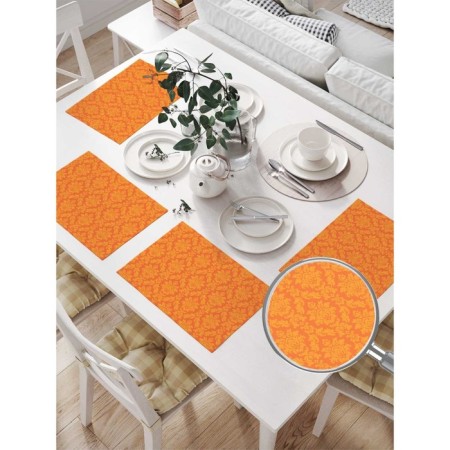 A set of napkins for setting the table "Wonderful creation", rectangular, size 32x46 cm, 4 pcs-1