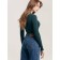 Female jumper in the rubber Conte Elegant, Size S, Royal Green color