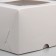 Packaging for 4 cupcakes with a window, white, 16 x 16 x 10 cm