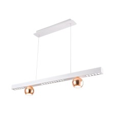 Светильник светодиодный подвесной Ambrella light, LineTech, FL5955, LED, 18 Вт, 1350Lum, 4200К, цвет белый, золото