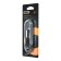 Technical knife deli ht4007 151595, softach plastic, black, 12 mm
