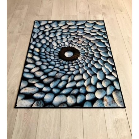 Rosetta Dzhtal carpet, size 100x133 cm, print stones-1