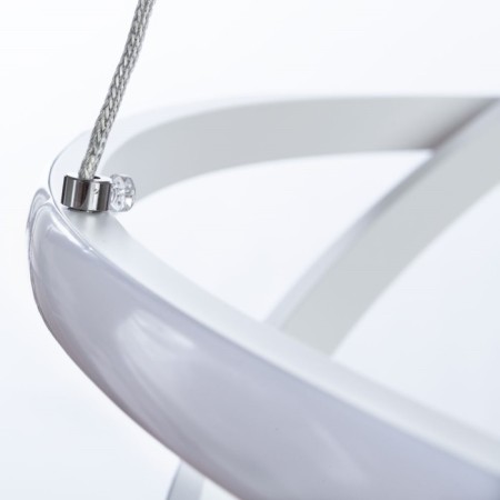 Swing chandelier, 162W LED, 3000-6000K, 9100LM, white color-4