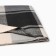 Women's stole, black/gray color, size 70x180 cm
