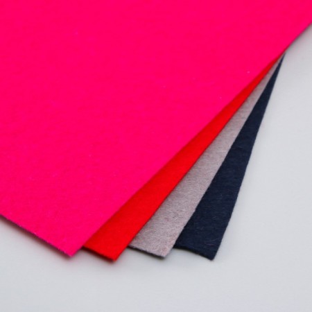 A set of soft felt "Astra" (4 pcs) Assorted, 1 mm, 170 gr. 20x30 cm-1