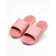 Slippers with a massage effect, open nose, size 42-43, pink color