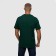 T -shirt male, green color/print mix, size S