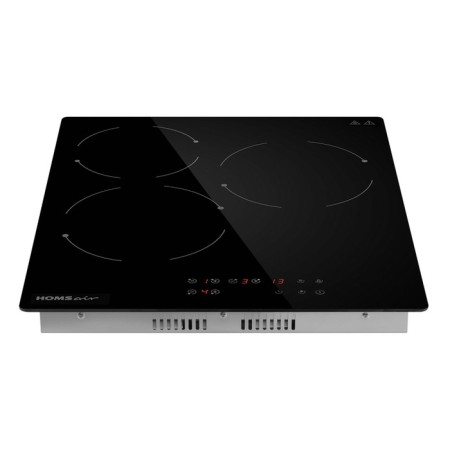 Honing surface Homsair HVS43BK, Electric, 3 burners, sensor, black-1