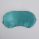Sleel Mask for sleeping, 19 × 10 cm, elastic band is single, emerald color