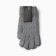 Male gloves minku 21 cm gray
