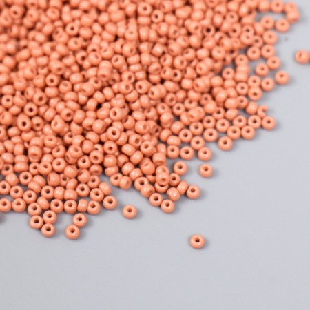 Glass beads 12/0 "Apricot ice" 15 g