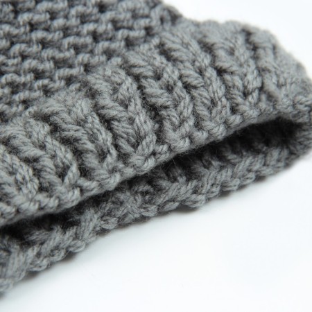 Knitted hat for dogs, with pompom, XS-S (head volume 22 cm, height 7.5 cm), mix-5