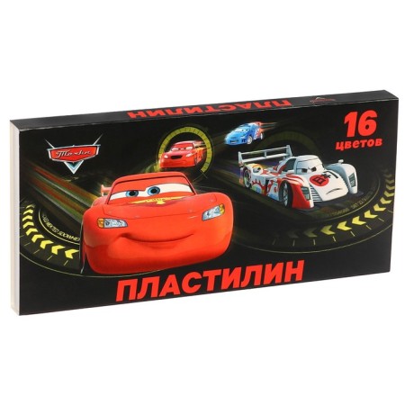 Plasticine 16 colors 240 g "Cars"-2