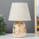 Highway lamp 16536/1wt E14 40W white-gold 17.5x17.5x26.5 cm