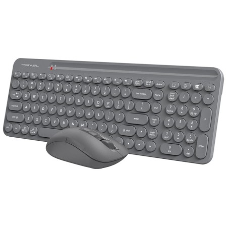 Keyboard + Mouse A4Tech FSTYLER FG3300 Air2 Claw: Gray Mouse: Gray USB wireless Slim MU 107990-3