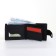 Male purse on a magnet, black color